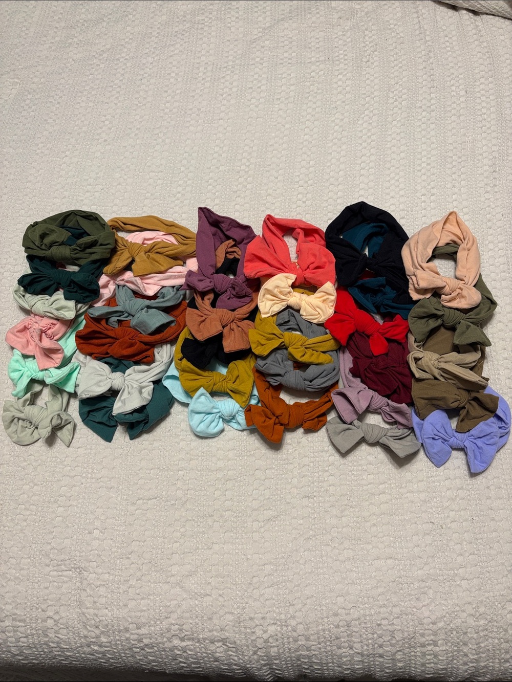 Kids Bow Headbands - Assorted Colors